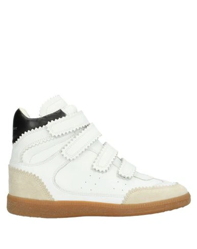 Isabel Marant White Bilsy Vintage Sneakers