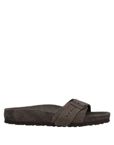 Rick Owens Sandals In Grey