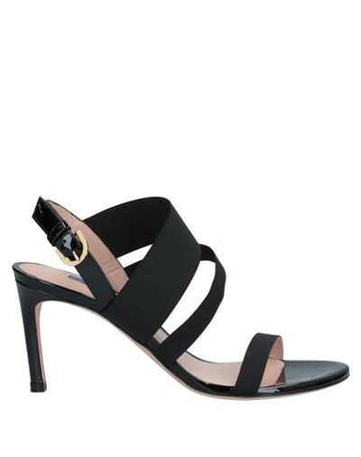 Stuart Weitzman Sandals In Black