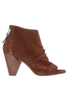 STRATEGIA STRATEGIA WOMAN ANKLE BOOTS CAMEL SIZE 8 SOFT LEATHER,11801748SO 13