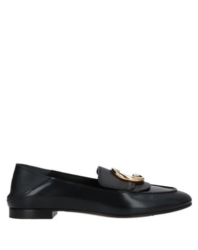 Chloé Loafers In Black