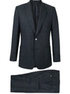 GIEVES & HAWKES CHECK PATTERN SUIT