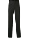 GIEVES & HAWKES PINSTRIPE TAILORED TROUSERS