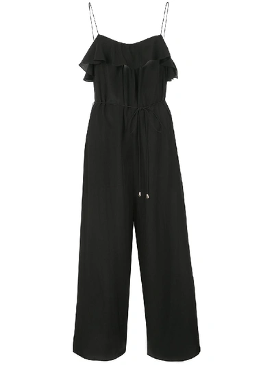 Zimmermann Jumpsuit Mit Weitem Bein In 黑色