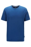 Hugo Boss - Regular Fit T Shirt In Soft Cotton - Dark Blue