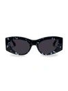 LE SPECS Extempore 49MM Cat Eye Sunglasses