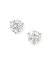 AMERICAN JEWELERY DESIGNS PLATINUM DIAMOND EARRINGS,PROD227300016