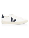 Veja Campo Chromefree Leather Sneakers In White