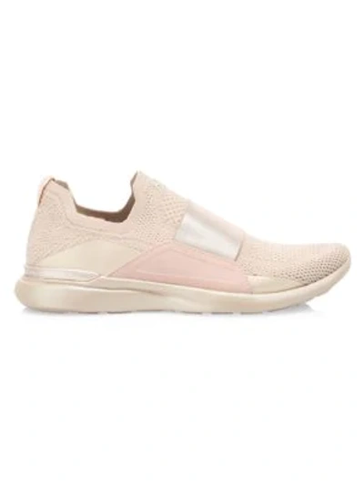 Apl Athletic Propulsion Labs Women's Techloom Bliss Trainers In Champagne