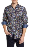 ROBERT GRAHAM ANIMAL CLASSIC FIT BUTTON-UP SPORT SHIRT,RR191091CF