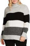 VINCE CAMUTO COLORBLOCK TURTLENECK SWEATER,9269225