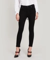 Citizen Of Humanity Rocket Crop High-rise Skinny Jeans In Black