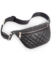 STEVE MADDEN QUILTED BELT BAG