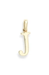 MELINDA MARIA ICONS ALPHABET INITIAL CHARM,CH7009GLD-M