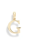 Melinda Maria Icons Alphabet Initial Charm In G- Gold