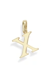 Melinda Maria Icons Alphabet Initial Charm In X- Gold