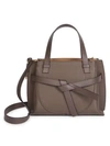 LOEWE MINI GATE LEATHER TOP HANDLE BAG,400011940317