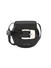 Proenza Schouler Women's Mini Buckle Leather Saddle Bag In Black