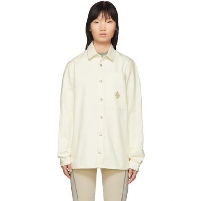 A-cold-wall* Off-white Straight Overshirt In Canvas