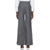 PORTS 1961 PORTS 1961 GREY WIDE LONG TROUSERS