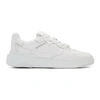 Givenchy Wing Low Leather Sneakers In White