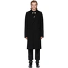 ANN DEMEULEMEESTER ANN DEMEULEMEESTER BLACK WOOL COAT