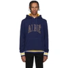 AIMÉ LEON DORE AIME LEON DORE NAVY TERRY COLLEGIATE HOODIE