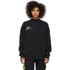 ADER ERROR ADER ERROR BLACK PUMA EDITION CREWNECK SWEATSHIRT