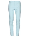 PATRIZIA PEPE PATRIZIA PEPE WOMAN PANTS SKY BLUE SIZE 6 COTTON, POLYAMIDE, ELASTANE,13081878TN 7