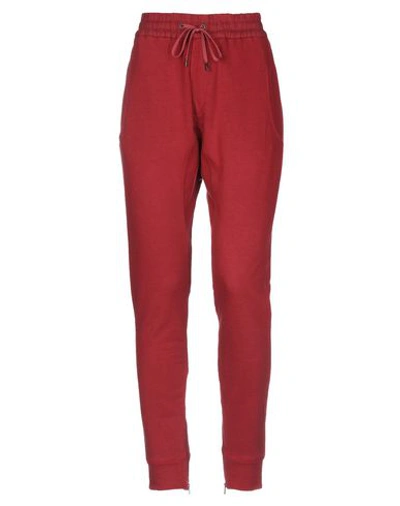 Paolo Pecora Casual Pants In Brick Red