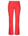 FORNARINA FORNARINA WOMAN PANTS RED SIZE 29 COTTON,13410459RT 6