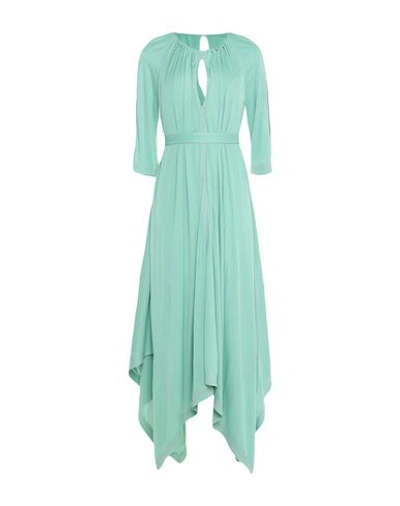 Agnona Knee-length Dress In Light Green