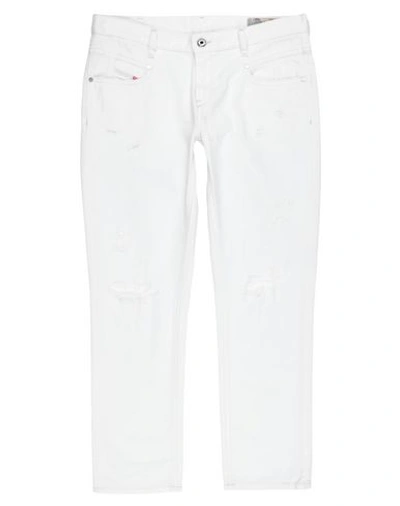 Diesel Kids' Jeans In White