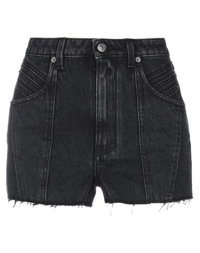 Givenchy Denim Shorts In Black