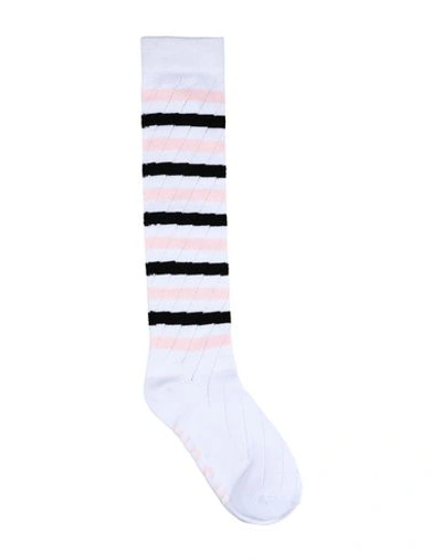 Msgm Socks & Tights In White