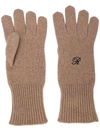 RAF SIMONS Logo Knit Heroes Gloves,192-846