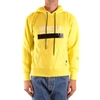 MONCLER MONCLER MEN'S YELLOW COTTON SWEATSHIRT,MCBI38868 S