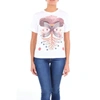 Chloé Short-sleeve Graphic-print Cotton Jersey T-shirt In White
