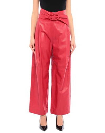 Carmen March Casual Pants In Red
