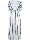 LEMLEM ASTER STRIPED DRESS