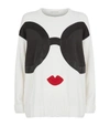 ALICE AND OLIVIA GLEESON STACE FACE SWEATER,14978256