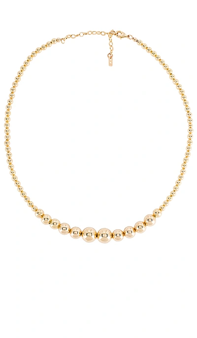 Joolz By Martha Calvo Roll With It Choker In Gold