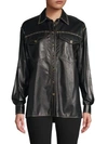 VERSACE Studded Leather Jacket