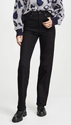 Slvrlake London Jeans In Jet Black