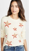 SOUTH PARADE STARS CASHMERE SWEATER