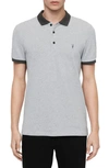 ALLSAINTS ORLANDO REGULAR FIT COTTON POLO SHIRT,MD030R