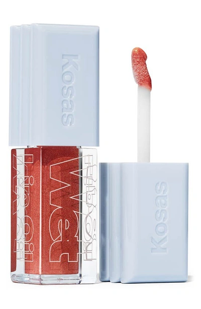 Kosas Wet Lip Oil Plumping Treatment Gloss In Dip