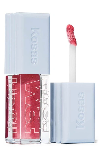 Kosas Wet Lip Oil Plumping Treatment Gloss In Malibu