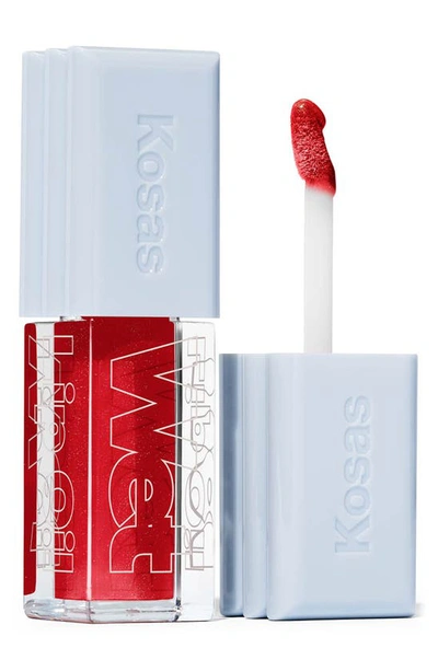 Kosas Cosmetics Wet Lip Oil Gloss In Jaws