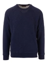 Loro Piana Lightweight Wool-blend Crewneck Sweater In Blue